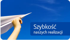 Szybkość naszych realizacji